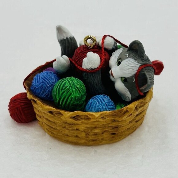 Hallmark Keepsake Christmas Ornaments Set of 3 "Mischievous Kittens" #7, 11, 12 - Picture 16 of 16